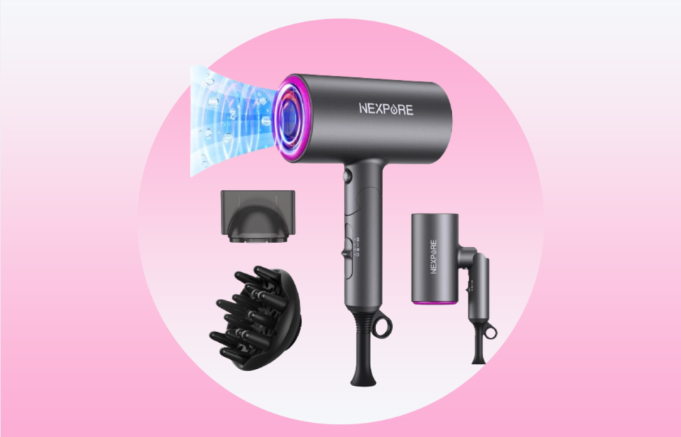 Dyson rival Nexpure hair dryer and attachments