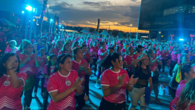 8 thousand people attend Massive Fitness Dance in Apodaca
