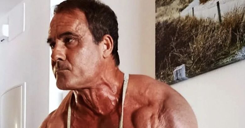 A 65-year-old bodybuilder's secret to his muscles