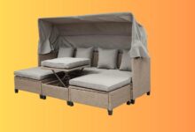 Move over lounge chairs, cabanas are here. (Photo: Amazon)
