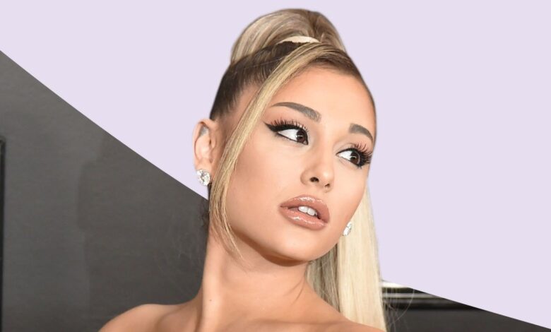 Ariana Grande Roasts Her Old Cat Eye Makeup With Help From Kim Kardashian