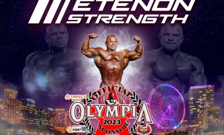 Etenon Strength becomes official sponsor of Mr. Olympia 2023