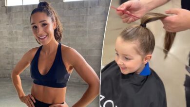 Fitness star Kayla Itsines accused of 'hiring a glam squad' for her daughter Arna's preschool photos