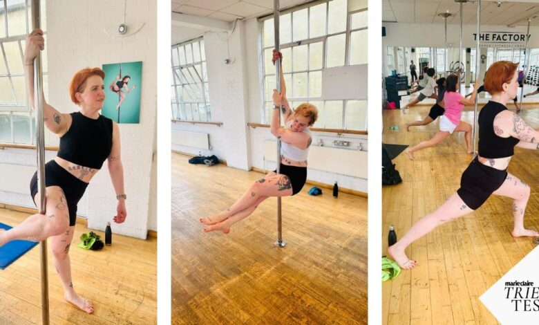 I tried pole fitness for beginners: x key learnings