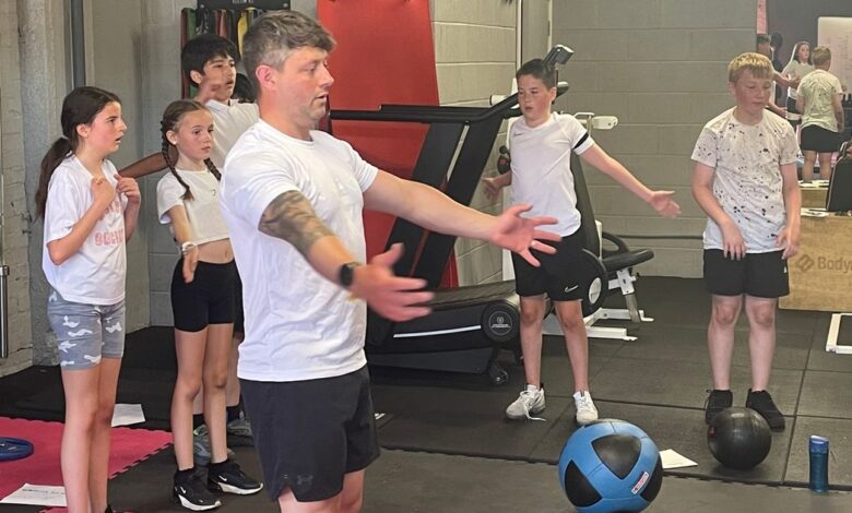 Kilmarnock personal trainer working hard to educate kids about health and fitness