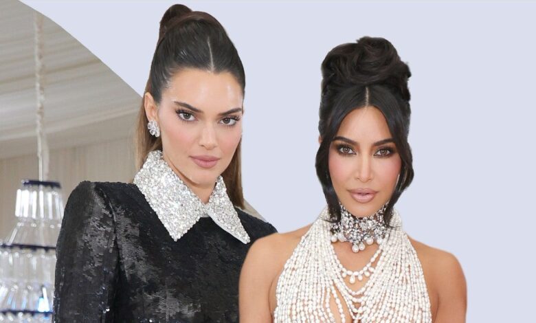 Kim Kardashian hilariously trolls Kendall Jenner’s dating history without saying a word