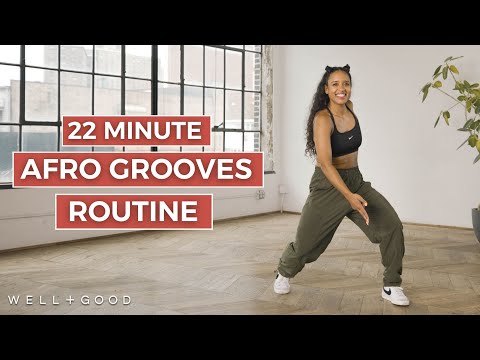 22 Minute Afro Grooves Routine | Trainer of the Month Club | Well+Good