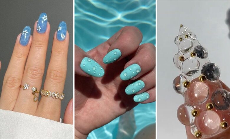 Water Nail Art Is Making a Splash This Summer