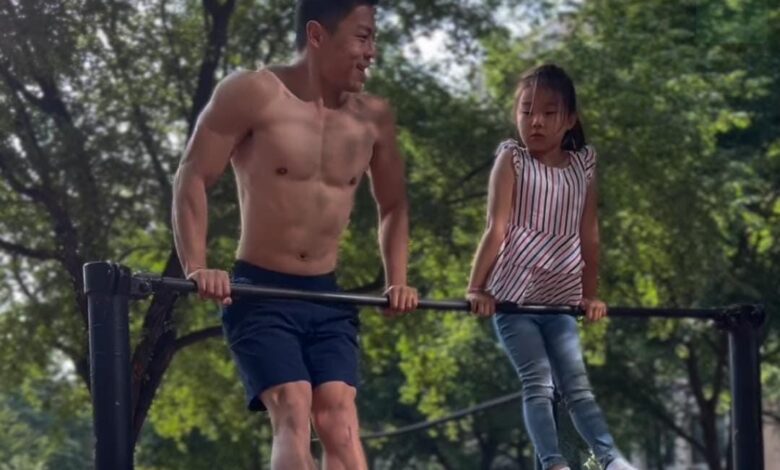 6-YO Daughter Walks in Her Fitness Freak Father’s Shoes as the Duo Share ‘A Proud Moment’ During Workout