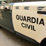 Vehículo de la Guardia Civil. - EP