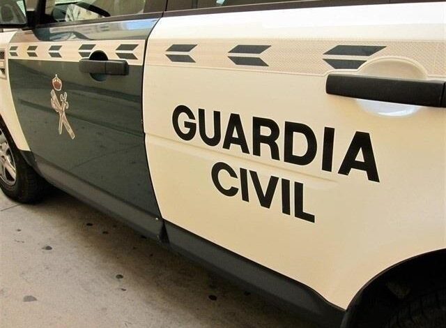 Vehículo de la Guardia Civil. - EP
