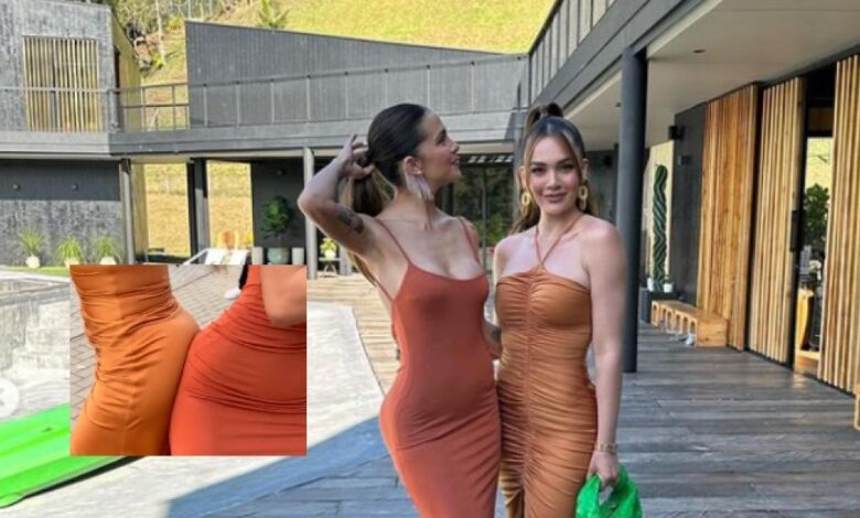 Greeicy and Lina Tejeiro made more than one laugh with a particular dance: they collided with their buttocks