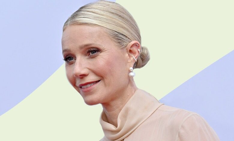 Gwyneth Paltrow just gave a rare glimpse of her naturally wavy hair
