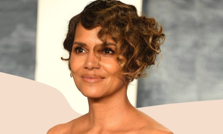 Halle Berry just made the milk bath manicure trend 10 times more fun