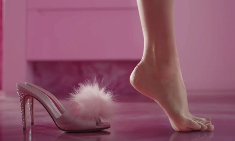 Here's the Exact Nail Polish Margot Robbie Wore in That Barbie Movie Shoe Scene