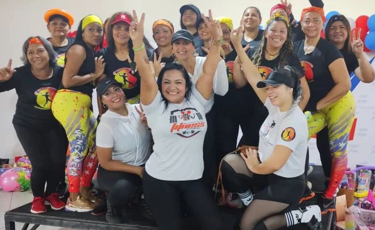 Irdez and Fitness Movements of Zulia danced in social work for the children of the communities