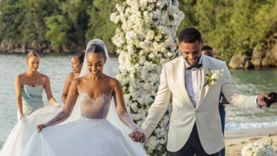 Leigh-Anne Pinnock just shared her first wedding dress pictures and our jaws are on the floor