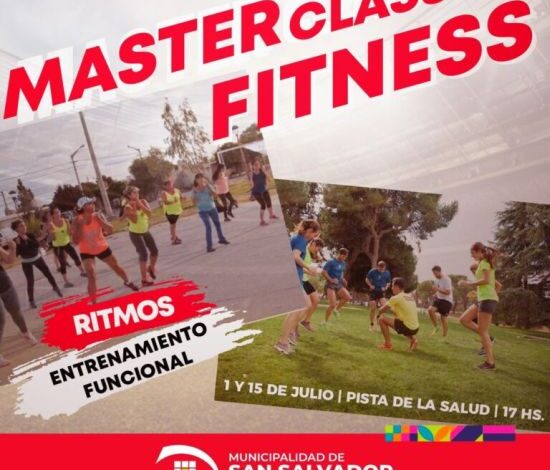 The 24 Hours of Jujuy - "Master Class Fitness" a new sports proposal in San Martín Park