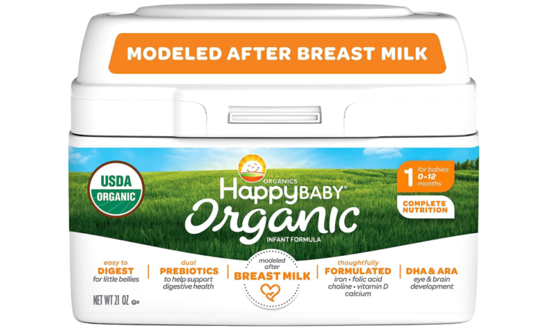 Happy Baby Milk-Based Organic Infant Formula (1-Pack)