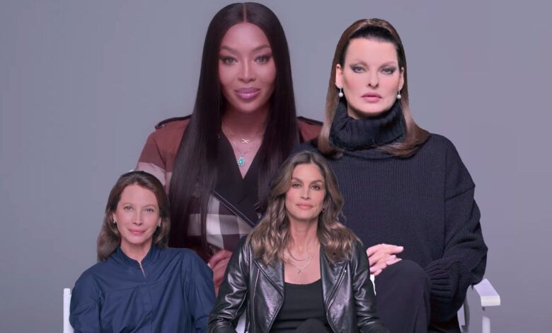 The Super Models documentary From Apple TV+ Will Show How Naomi Campbell, Cindy Crawford, Linda E...