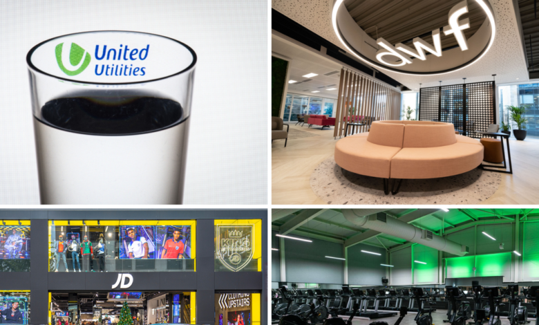 United Utilities, JD Sports and Total Fitness: The 17 latest North West deals