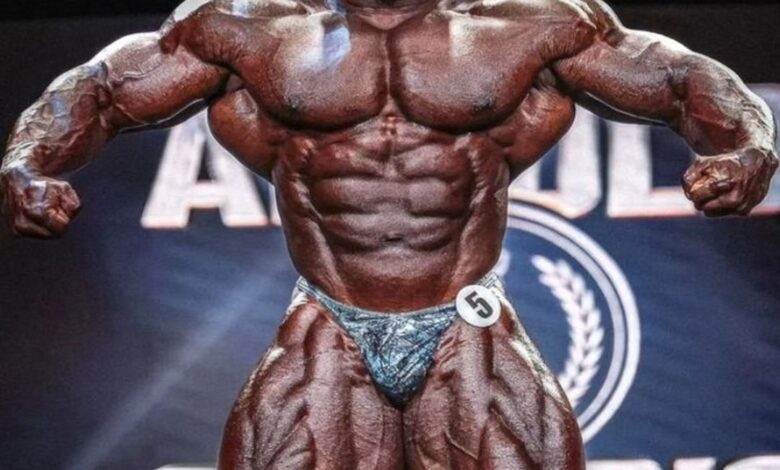 As Bodybuilding Beast ‘The Nigerian Lion’ Poses With His Shredded Physique, Fitness Trainer Is Convinced of His Victory at Olympia This Year