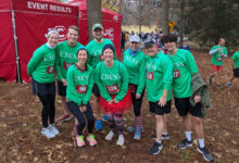 Team UNSA at the Mistletoe Run