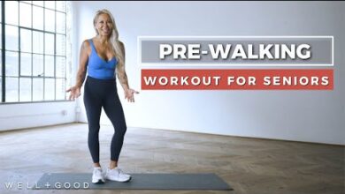 Boost Your Mobility: Pre-Walking Exercise for Seniors | Trainer of the Month Club | Well+Good