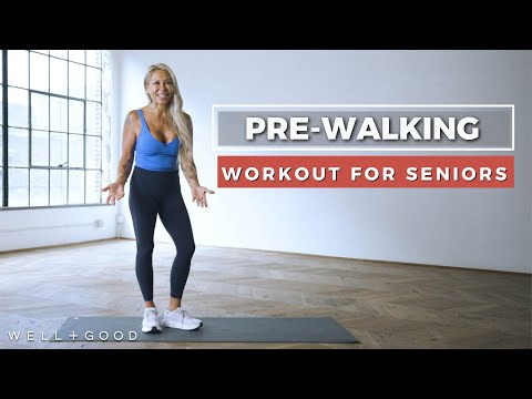 Boost Your Mobility: Pre-Walking Exercise for Seniors | Trainer of the Month Club | Well+Good