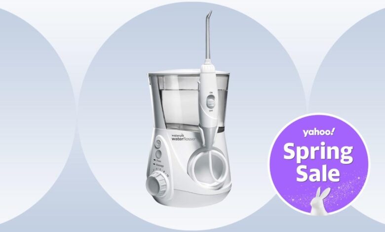 The dentist-recommended Waterpik is on sale at Amazon