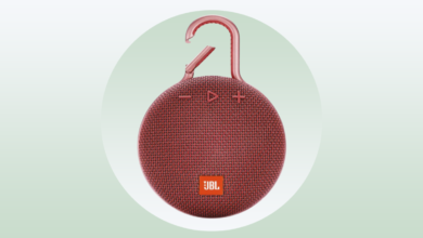 This waterproof JBL speaker clips to your bag, and it's down to $37