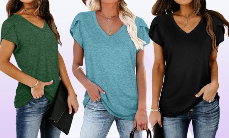 Amazon shoppers dub this the 'most flattering T-shirt ever' — get it for under $20
