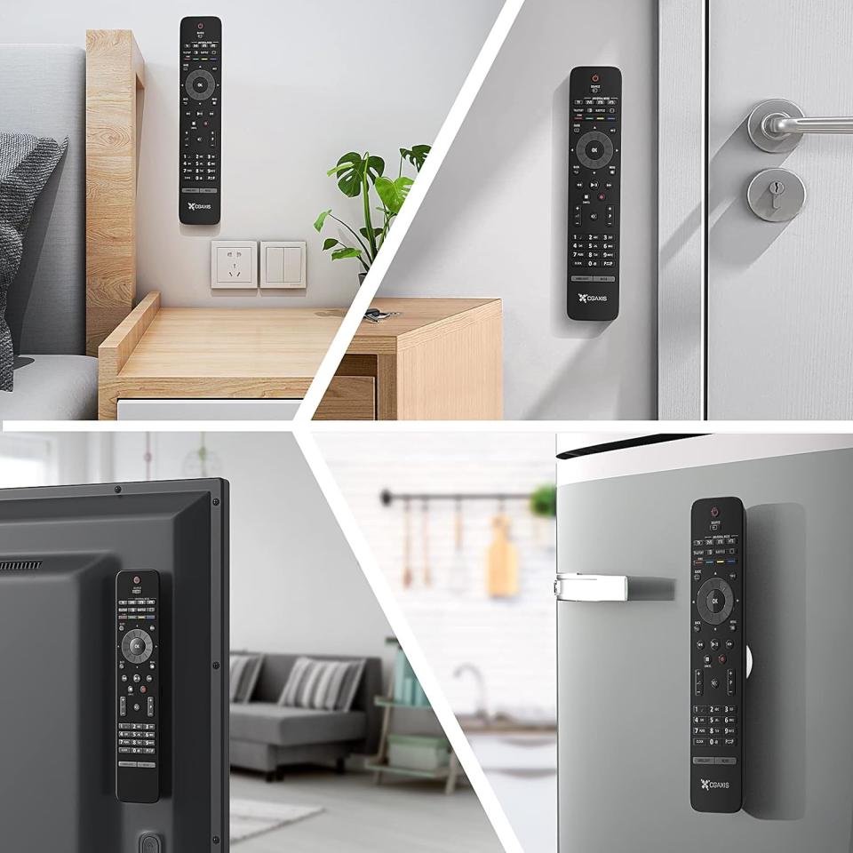 remotes mounted to different surfaces