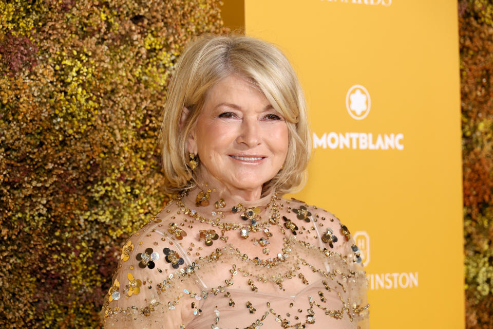 NEW YORK, NEW YORK - NOVEMBER 01: Martha Stewart attends the WSJ Magazine 2023 Innovator Awards at Museum of Modern Art on November 01, 2023 in New York City. (Photo by Dia Dipasupil/Getty Images)