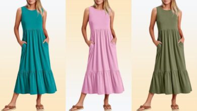 Shoppers say this comfy dress — now just $34 — 'falls perfectly to camouflage my pouchy belly'