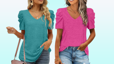 This cute top is down to $14 just in time for summer weather