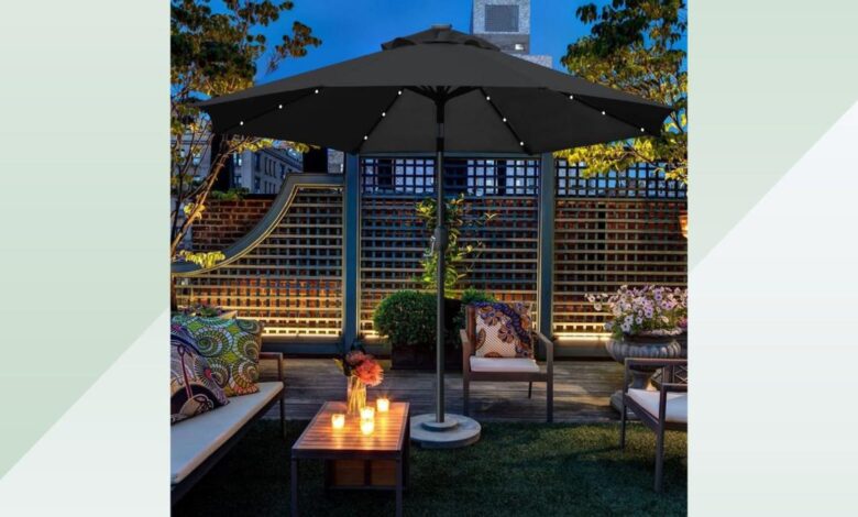 Starry, starry summer nights are yours with this dazzling umbrella — down 22%