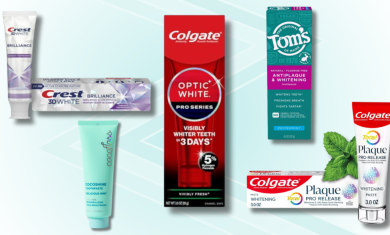 9 effective whitening toothpastes, tested and reviewed