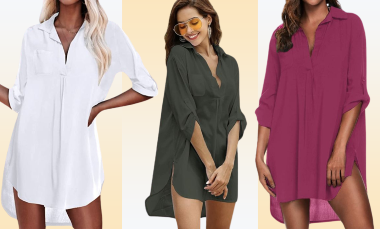 The Ekouaer beach cover-up is on sale