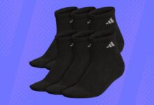 These cushy Adidas numbers are just $2.75 a pair at Amazon