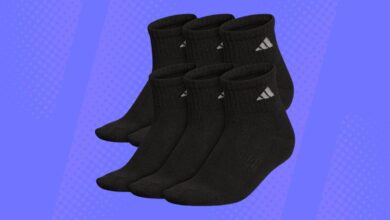 These cushy Adidas numbers are just $2.75 a pair at Amazon