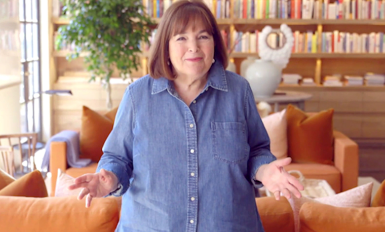 Ina Garten's go-to Talbots denim button-down is a versatile fall staple