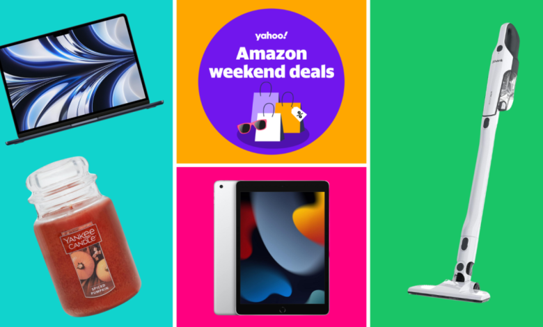 The best Amazon deals this weekend include an Apple iPad for its all-time lowest price