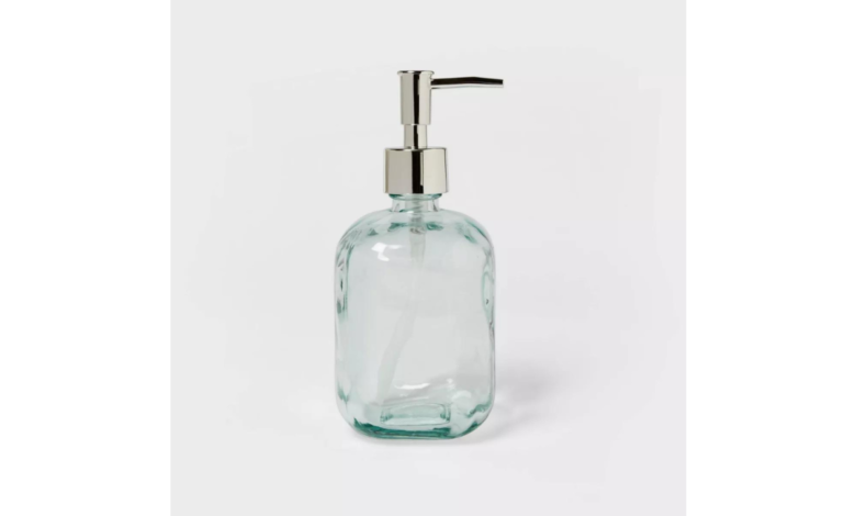 These gorgeous $15-and-under soap dispensers will add instant class to your bath