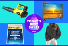 $70 for a cordless, electric leaf blower, a $90 Fire TV and more